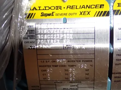 Used BALDOR ECP3660T A.C. Motors Ohio US | HGR 24 #1056442
