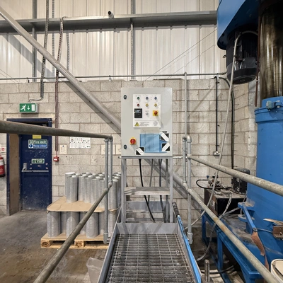22 kw Westerlins Sawtooth Dissolver Mixer Raise lower Mixer DS 30