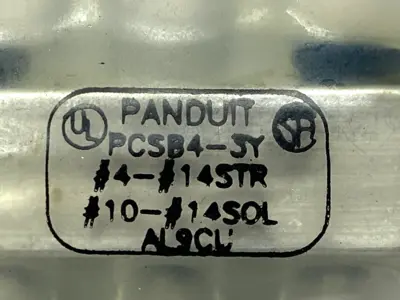 New | in-Stock Panduit PCSB4-12S-3Y Electrical Fittings Michigan US | Maverick Industrial Sales #1461042