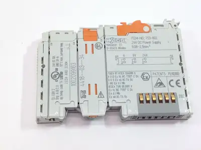 USED WAGO POWER SUPPLY MODULE 24 VDC