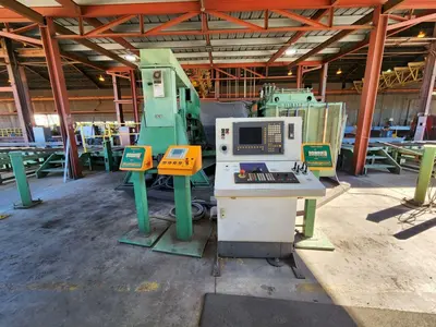 PEDDINGHAUS BDL-1250/9B BEAM LINE WITH MEBA 1270GP SAW