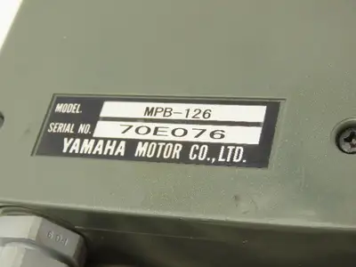 Yamaha MPB-126 Robot Teach Pendant Display Controller Panel Keyboard