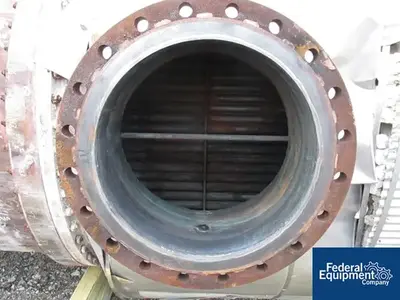 USED Manning and Lewis 5,914 Sq Ft Manning & Lewis Heat Exchanger, 304ELC S/S, 75/75#