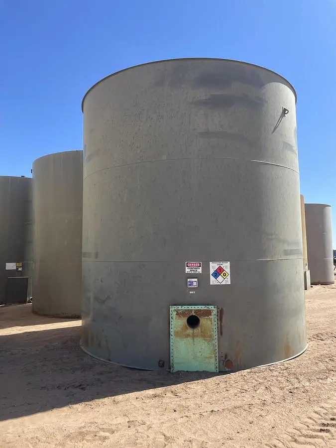 USED 2017 PERMIAN TANK 500BBL VERTICAL TANK