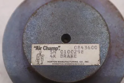 HORTON AIR CLAMP 0100298 4K BRAKE STOCK #B-889
