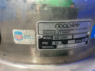 Used GOODWAY AV 1200 Dust Collectors Ohio US | HGR 24 #1343898