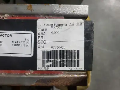 USED REX POWER MAGNETICS 80C5LF