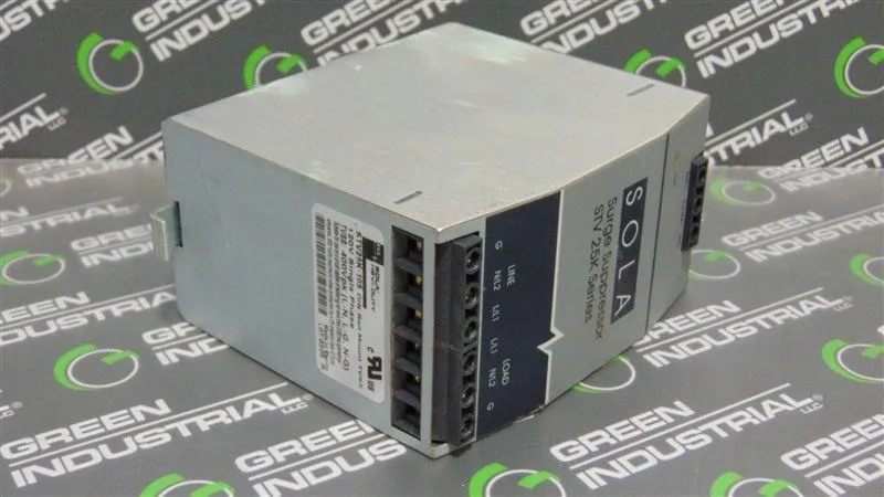 SOLA STV25K-10S Surge Suppressor Module 120V Single Phase Used