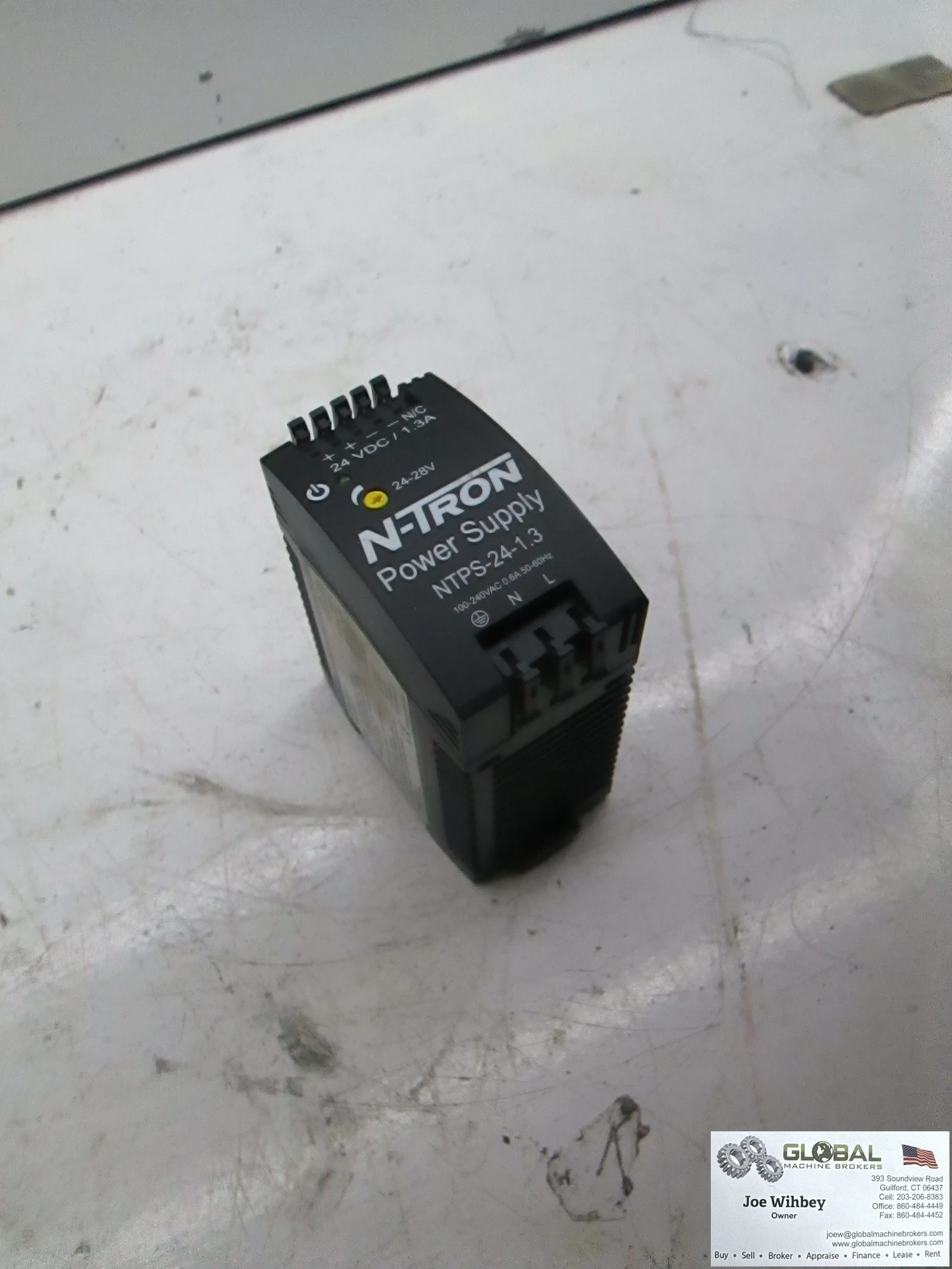 Red Lion Controls NTPS-24-1-3 Power Supply, 1.3 Amp @24VDC, DIN Rail