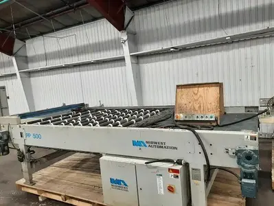 USED MIDWEST AUTOMATION PANEL POSITIONING STATION