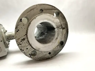 FM MAG 3100 P | Siemens Sitrans  Full Bore Electromagnetic Flow Sensor 3 Inch - For parts or not working