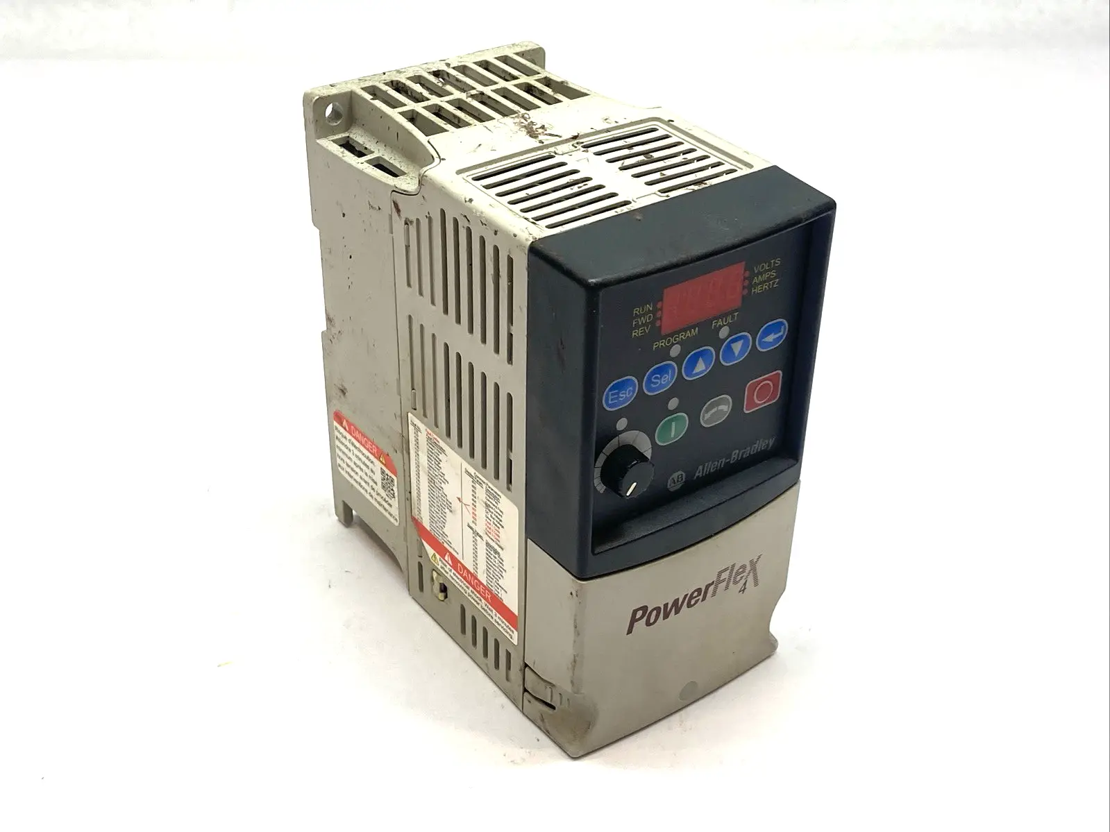 Used Allen-Bradley Ser A Powerflex 4 AC Drive 1.5kW 2HP 3 Phase Variable Speed Drives Michigan US | Maverick Industrial Sales #1393435