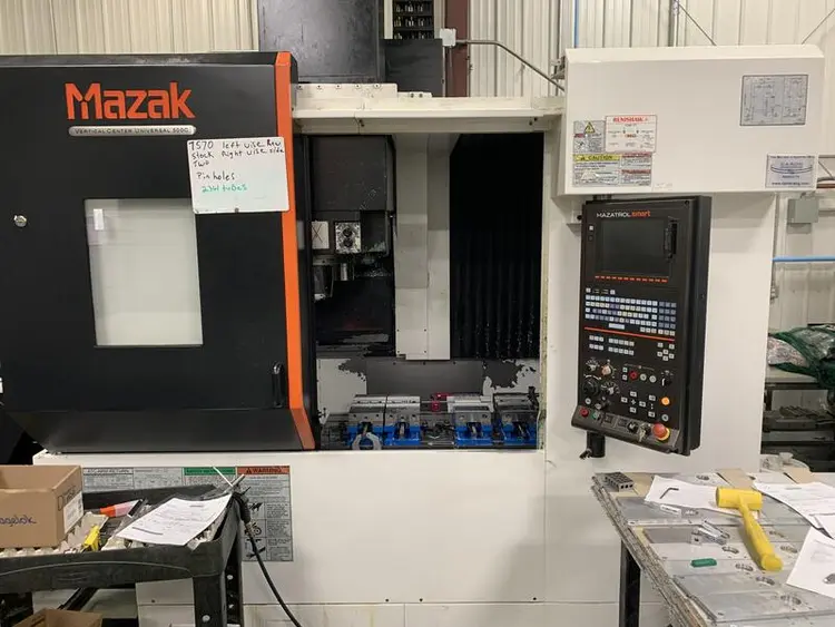 Used 2015 MAZAK VCU-500C Vertical Machining Centers | Two Spade Machinery LLC #507870