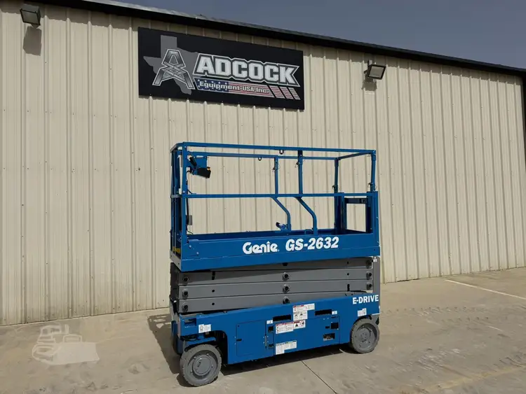 New | in-Stock 2026 GENIE GS2632 Scissor Lifters Texas US | Adcock Equipment USA #1519447