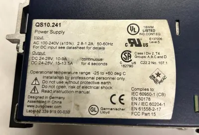 Used PULS QS10.241 Miscellaneous Equipment (Electrical & Power) Ohio US | Surplus Asset Holdings #1238101