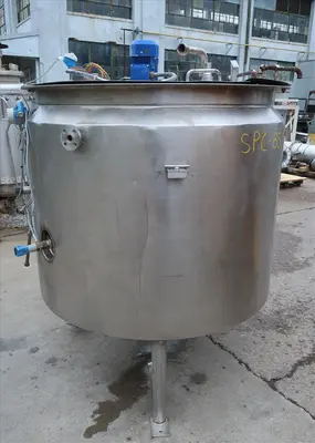 SPC8517  Tank 280 gallon vertical tank, Stainless Steel, .31 KW agitator, dish