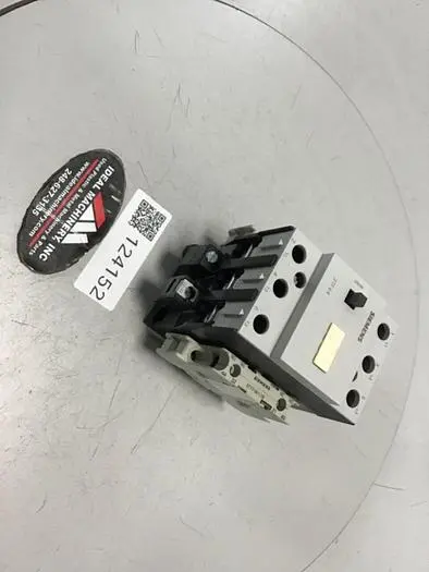 Used SIEMENS 3TF4422-0A PLC Contactors | Ideal Machinery #621660