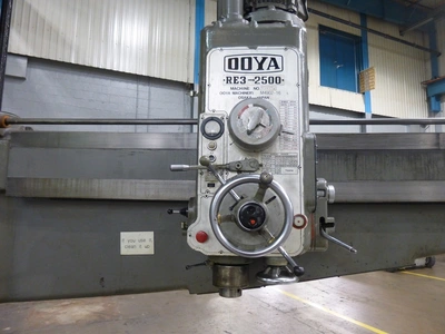 Used OOYA RE3-2500 8' X 19" RADIAL DRILL Radial Drills Illinois US | Asset Exchange Corporation #20220