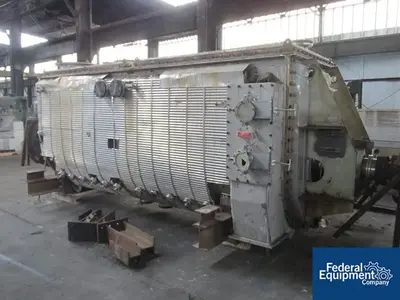 USED Hosokawa 48" x 15' Hosokawa Bepex Torus Disc Dryer, Model TDJS 48-15, S/S