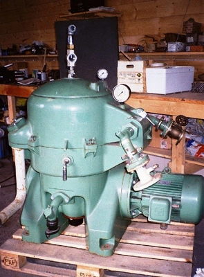Westfalia OTB 35-02-066 oil purifier, SS.