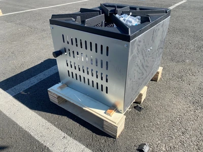 171-0465 18" Countertop Stock Pot Gas Range Stove