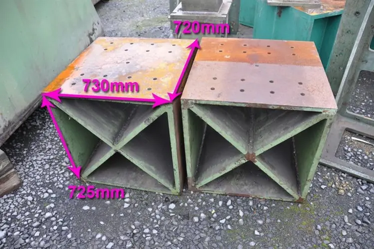 Used CLAMPING BLOC 730 X 720 MM Angle Plates BE | Apt International N.V #366394