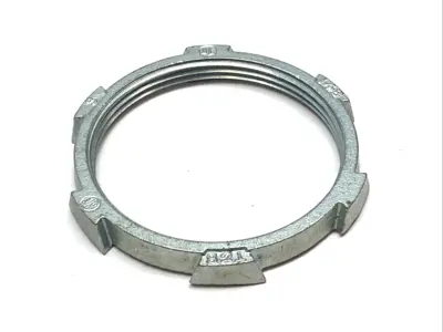 USED THOMAS & BETTS CONDUIT LOCKNUT 3" MALLEABLE IRON RIGID IMC BOX OF 10