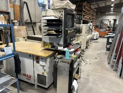 Used 2010 OMAX 60120 Waterjet Cutters British Columbia CA | Lenmark #1424094