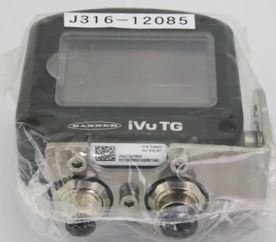 Banner IVUTGPR04 10928 iVu Sensor TG, I/O PNP Red Ring Light [New]