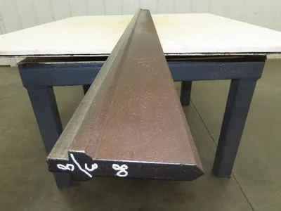 Press Brake Punch Die 80-3/8" Long 90° V 5/8" W 3-3/4" H 1/2" Tang
