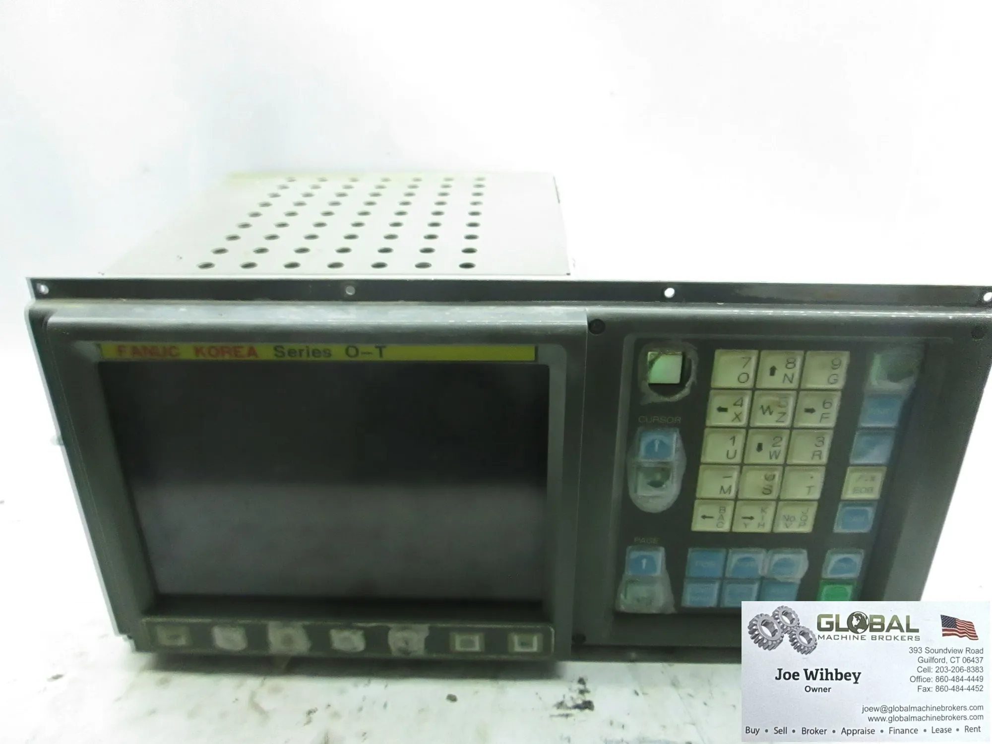 Fanuc Korea Series O-T MDT947B-2B Display Module with N860-3117-T010 Keyboard