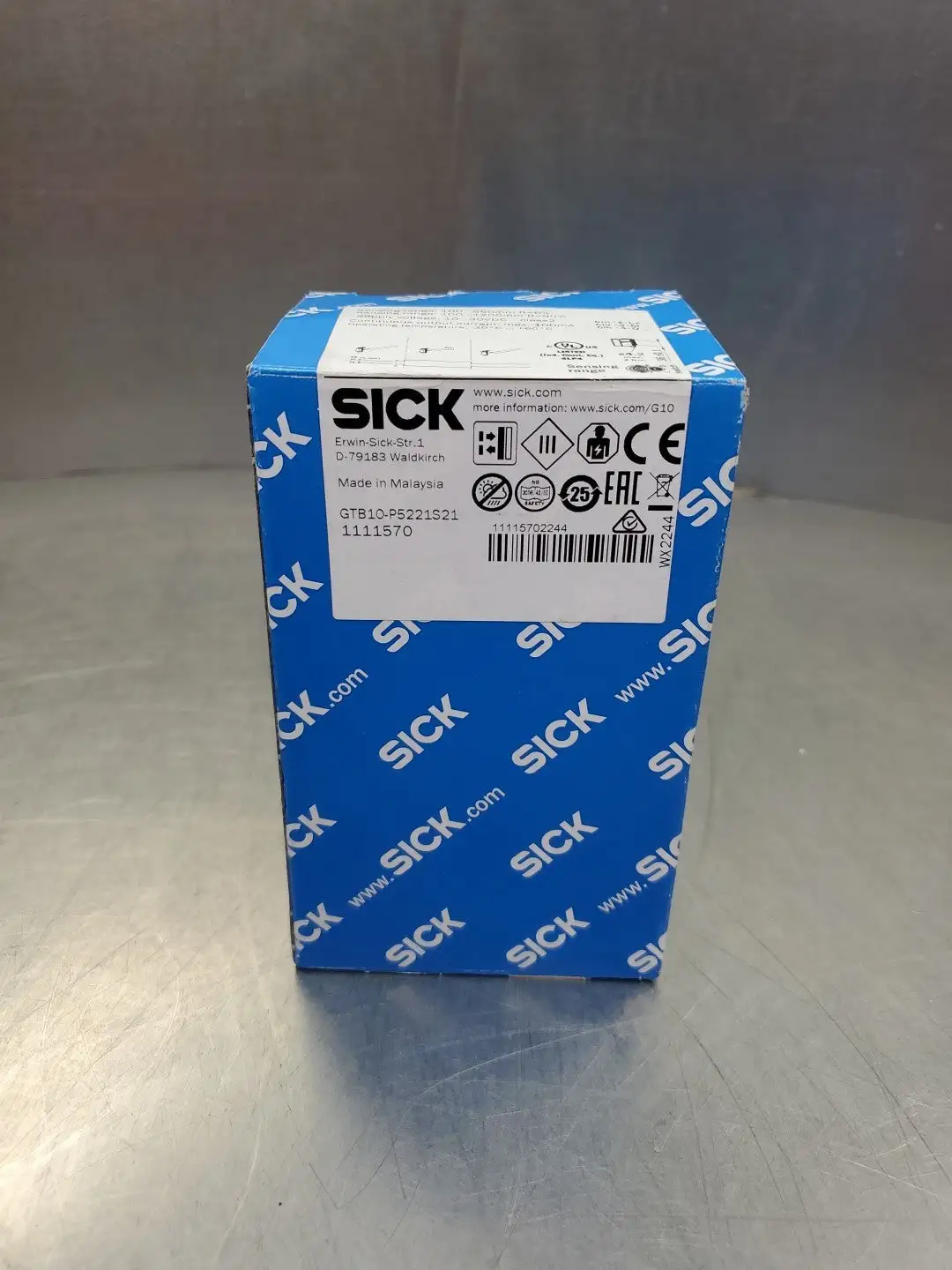 Sick GTB10-P5221S21 Photoelectric Diffuse Sensor, (1111570) 5C-27