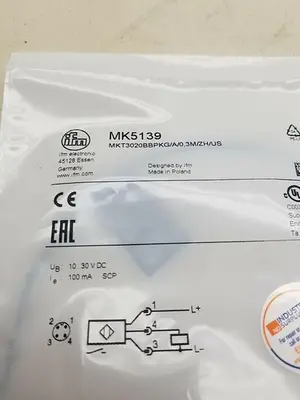 New | in-Stock IFM MK5139 Proximity Sensors Michigan US | ND Industrial Surplus #1226869