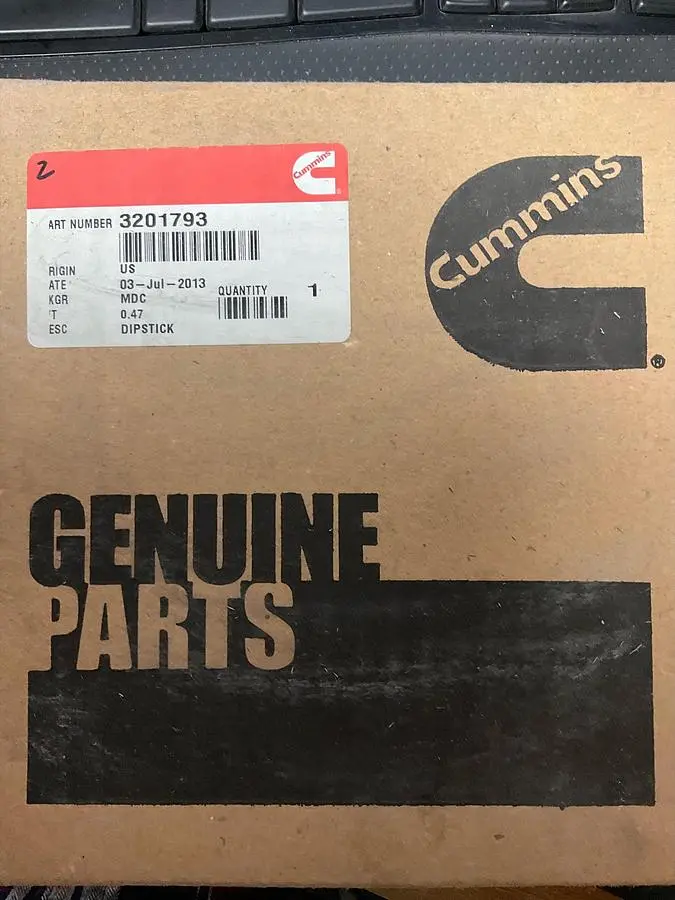 CUMMINS DIP STICK PN: 3201793