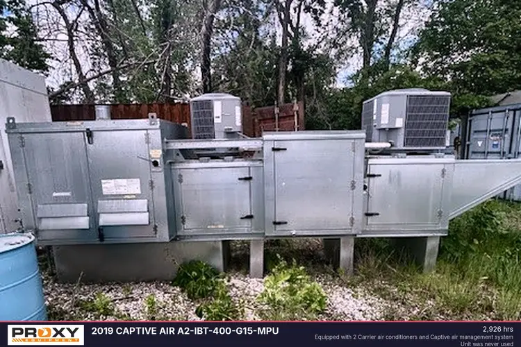 Used 2019 CAPTIVE AIR A2-IBT-400-G15-MPU Air Conditioning Equipment Iowa US | Proxy Equipment #1385158