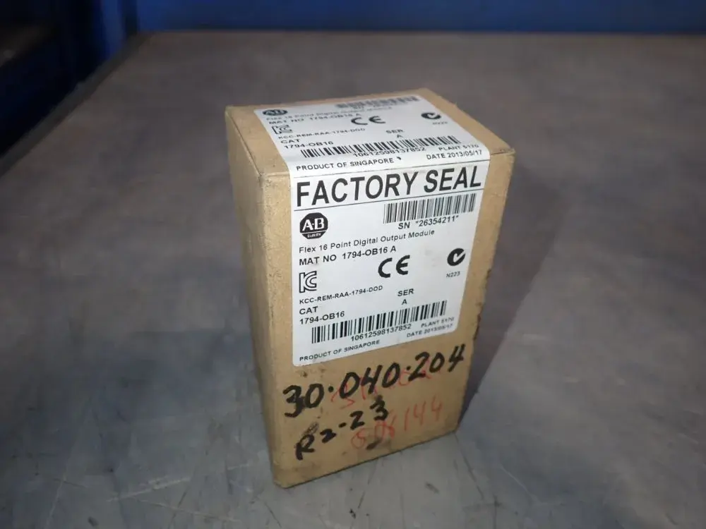 New | in-Stock ALLEN BRADLEY 1794OB16 Input / Output Modules | HGR 24 #733509