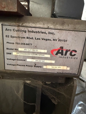 USED 2022 ARC INDUSTRIES ARC CUT PRO 20