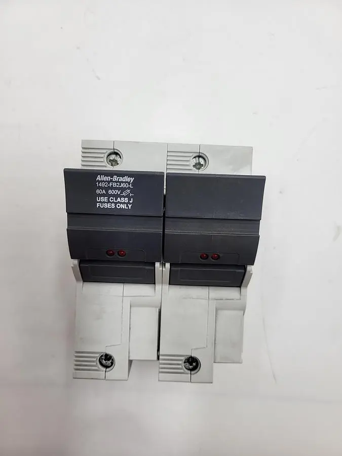 USED ALLEN-BRADLEY ALLEN BRADLEY 1492-FB2J60-L 60A 600V CLASS J FUSE HOLDER