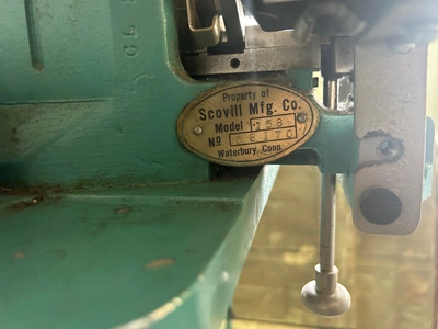 Scovill Fasteners 158 Automatic Snap Button Machine Press