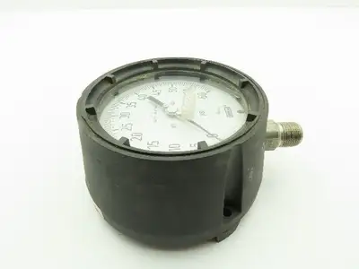 Wika Pressure Gauge 0-60PSI 1/2"NPT 316 SS Tube/Conn. Lower Mount 4.5"Dial