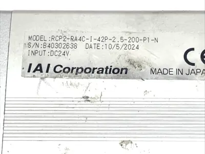 Used IAI Robo Actuator Cylinder 200mm Stroke 24VDC Linear Actuators Michigan US | Maverick Industrial Sales #1394897
