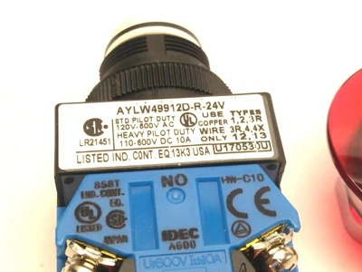 New | in-Stock IDEC TW Series Push Pull 22mm Emergency Stop Button Relays & Switches Michigan US | Maverick Industrial Sales #1390987