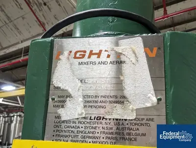 USED Bulling Metal Works 400 Liter Bulling Metal Works Reactor, 316L S/S, 45/120#