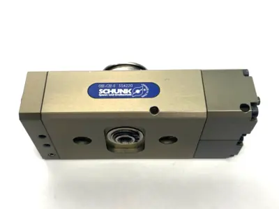 Used SCHUNK Universal Pneumatic Swivel Unit, 180-Degree Rotation 354220 Rotary Actuators Michigan US | Maverick Industrial Sales #1389741