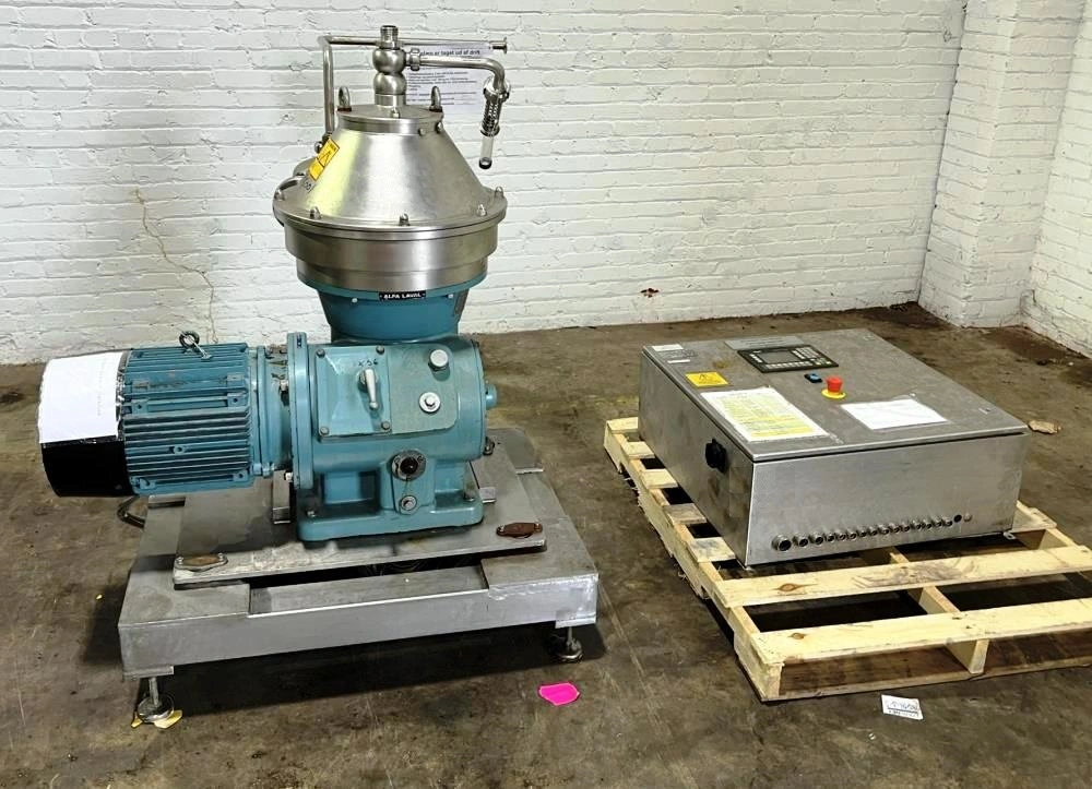 Alfa-Laval BTPX 205 SGD-34CDP-50 clarifier centrifuge, 316L SS.