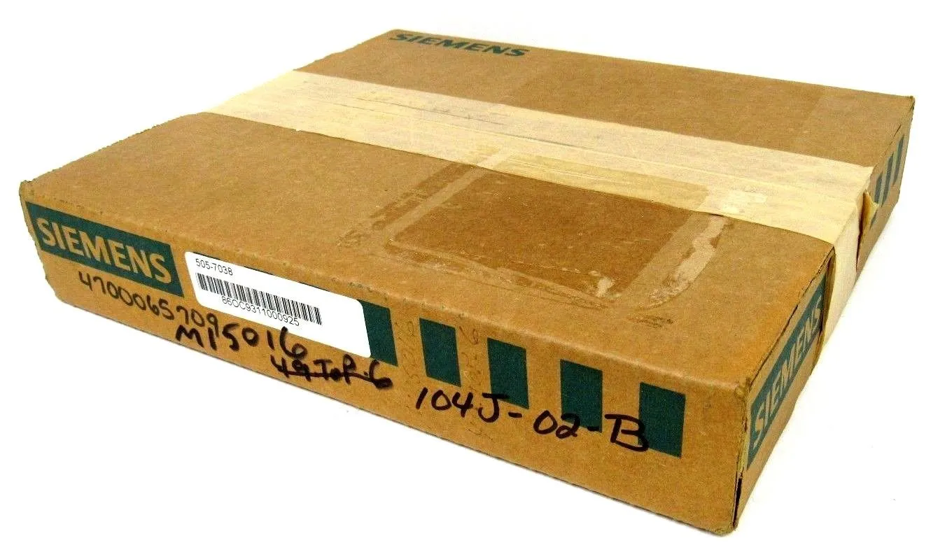 NEW SIEMENS 505-7038 INPUT MODULE 5057038