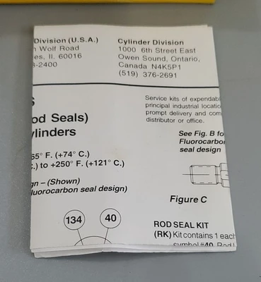 NEW Parker RG0MP00165