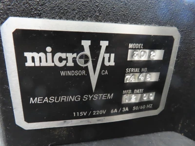 Used MICRO-VU 30 2 Lab Inspection Minnesota US | Machinesused.com #1513271
