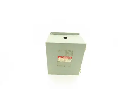Hoffman 1210 Electrical Enclosure Control Panel with Backplate 12x10x4"