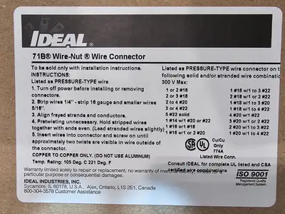 New | in-Stock IDEAL 30-171 Miscellaneous MRO British Columbia CA | Lenmark #1440030